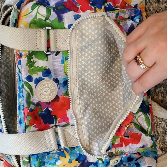 Kipling floral purse with matching wallet! - Picture 8 of 16